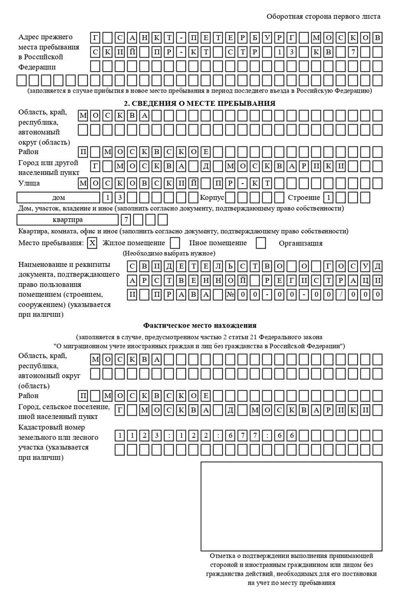 временная регистрация в Кировской области
